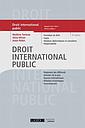 Droit international public - 9ème Edition