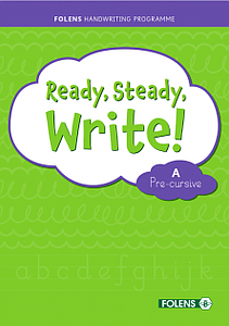 Ready Steady Write! Pre-cursive A Set!