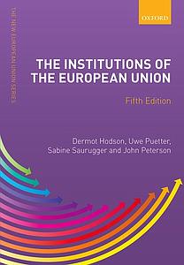 The Institutions of the European Union - Fifth Edition
