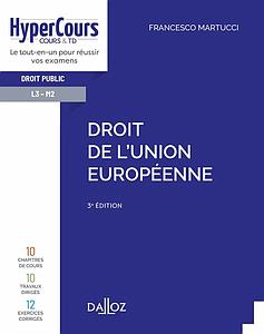 Droit de l'Union européenne - 3e édition