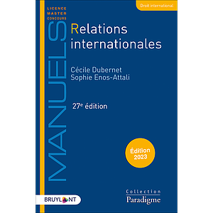 Relations internationales - 27ème édition 2022