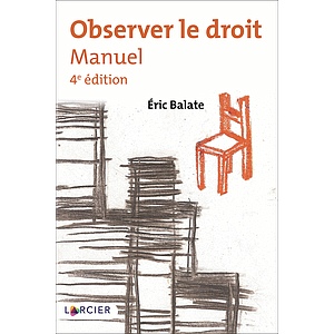 Observer le droit - Manuel - 4ème édition 2022