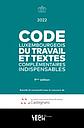 Code luxembourgeois du travail - 9ème Edition - 2022