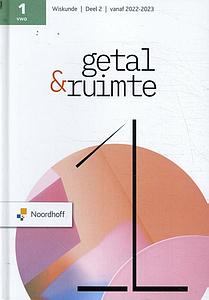Getal en Ruimte - 1 vwo deel 2 (Leerboek)