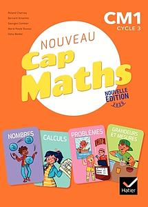 Mathématiques CM1 Cap Maths - Manuel + Cahier de Géométrie + Le dico-maths