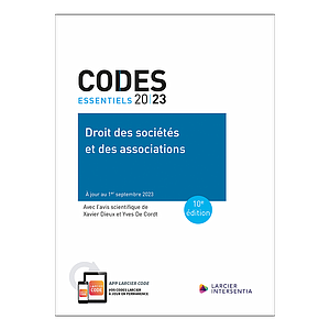 Code essentiel – Droit des sociétés et des associations 2023