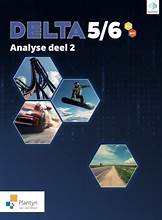 Delta 5/6 Analyse Activerend leerboek deel 2 Doorstroomfinaliteit economie/wetenschappen (incl. Scoodle)