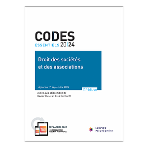 Code essentiel - Droit des sociétés et des associations 2024