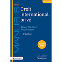 Droit international privé - 10ème Edition