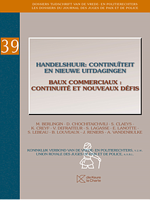 Dossier 39 – Baux commerciaux - continuité et nouveaux défis